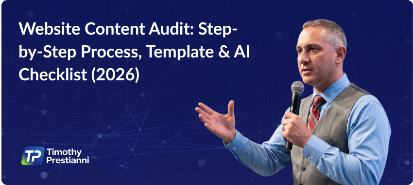 Website Content Audit: Step-by-Step Process, Template & AI Checklist (2026)